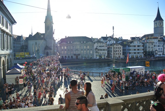 Street Parade Zurich 2015