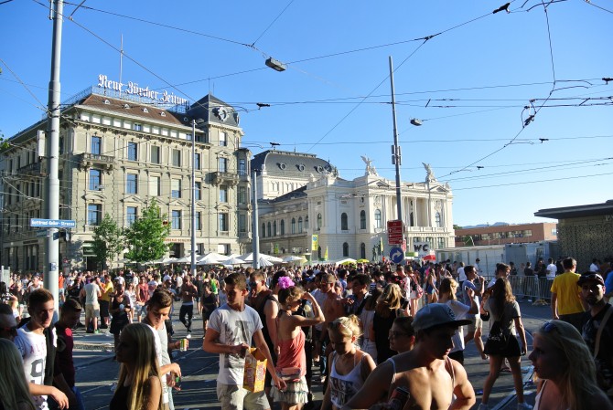 Street Parade Zurich 2015
